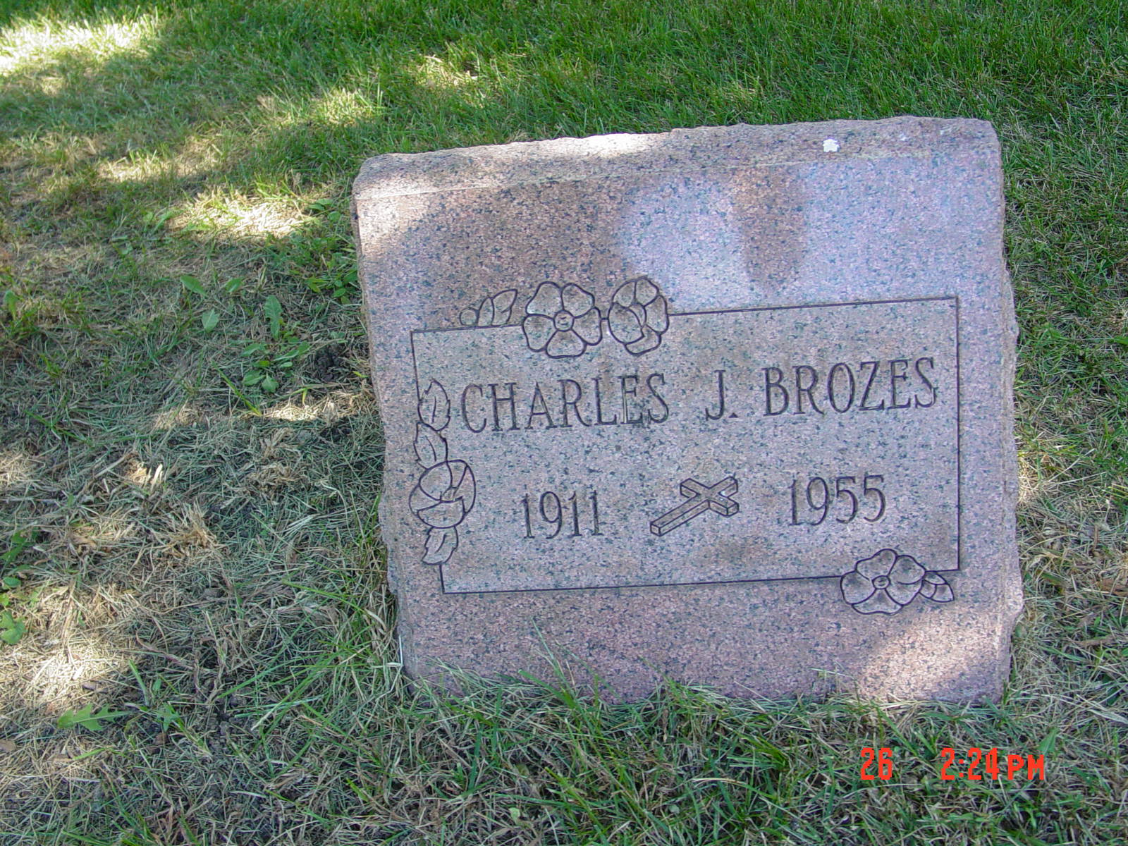 Portrait of Charles J Brozes