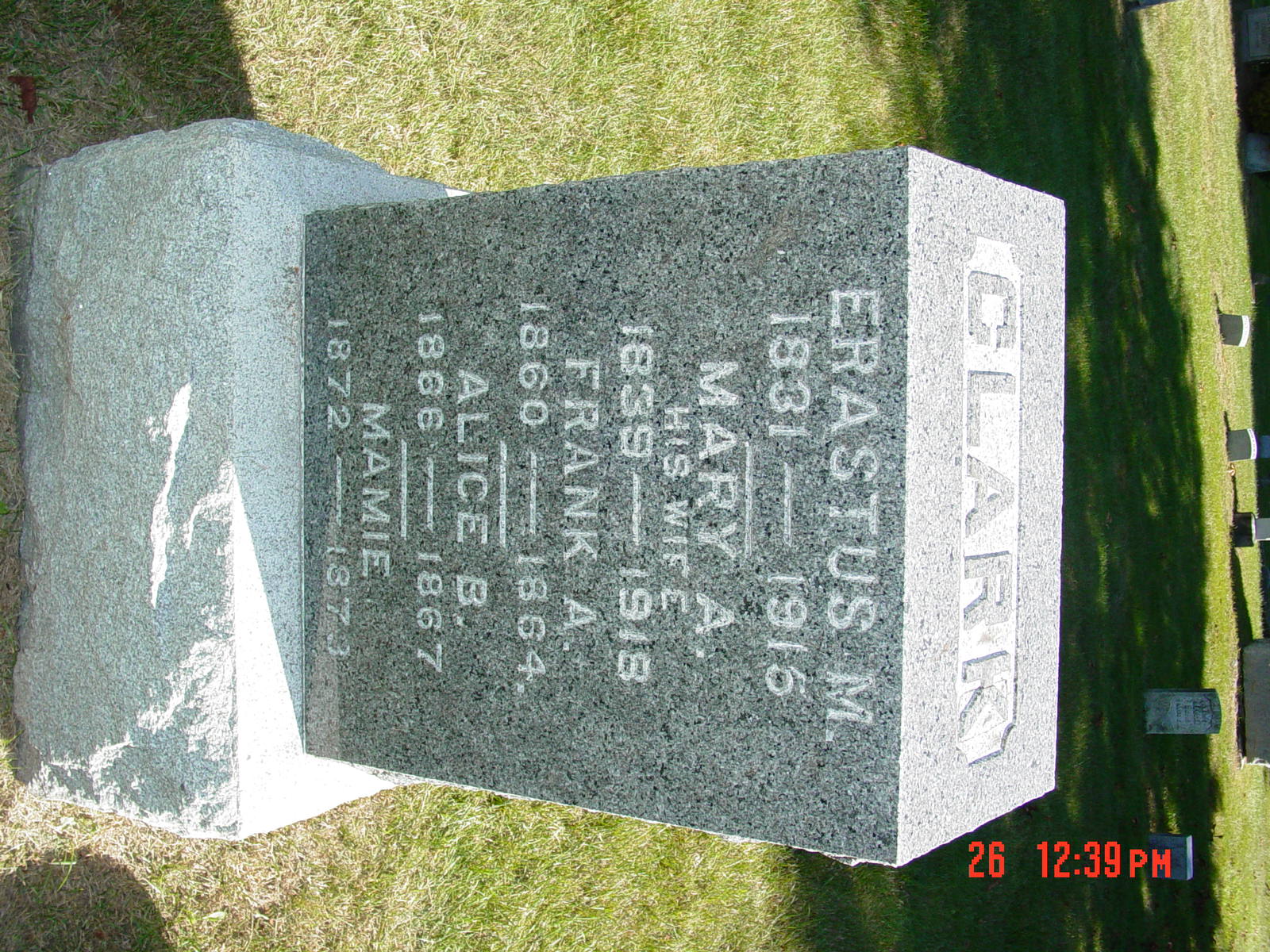 Portrait of Alice B Clark