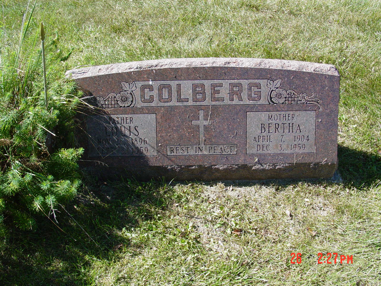 Portrait of Bertha Colberg