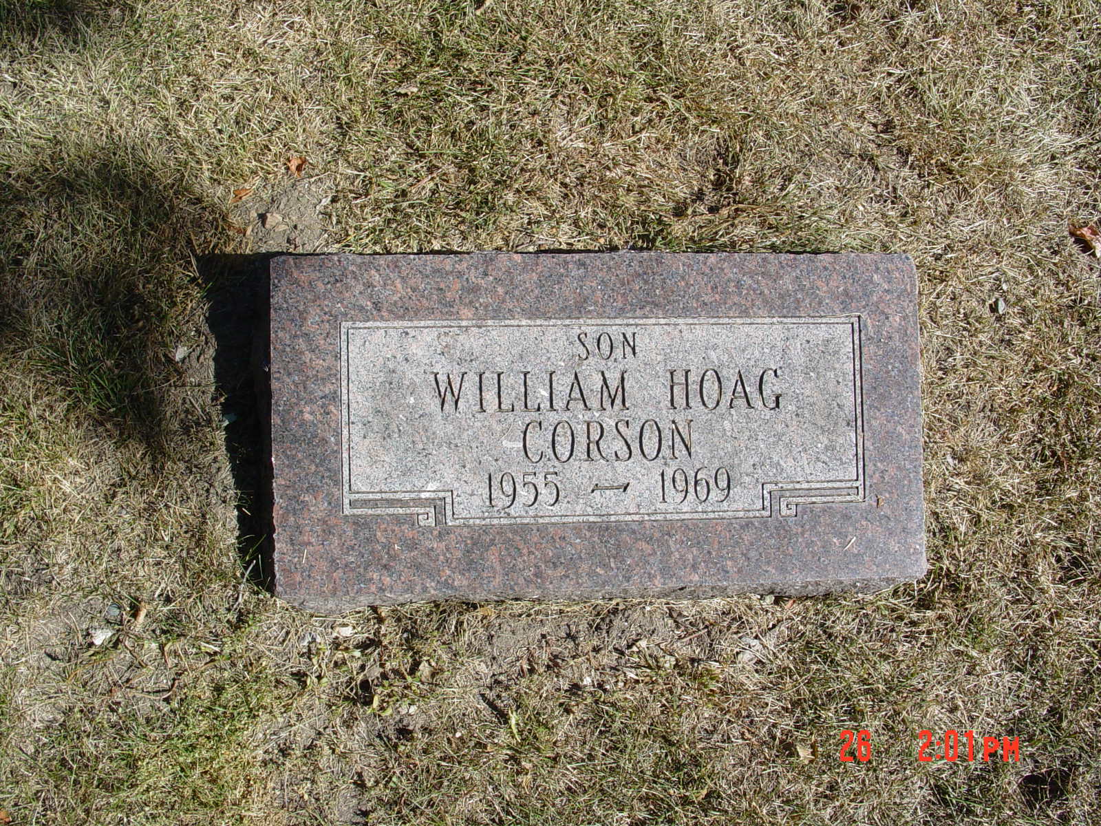 Portrait of William Hoag Corson