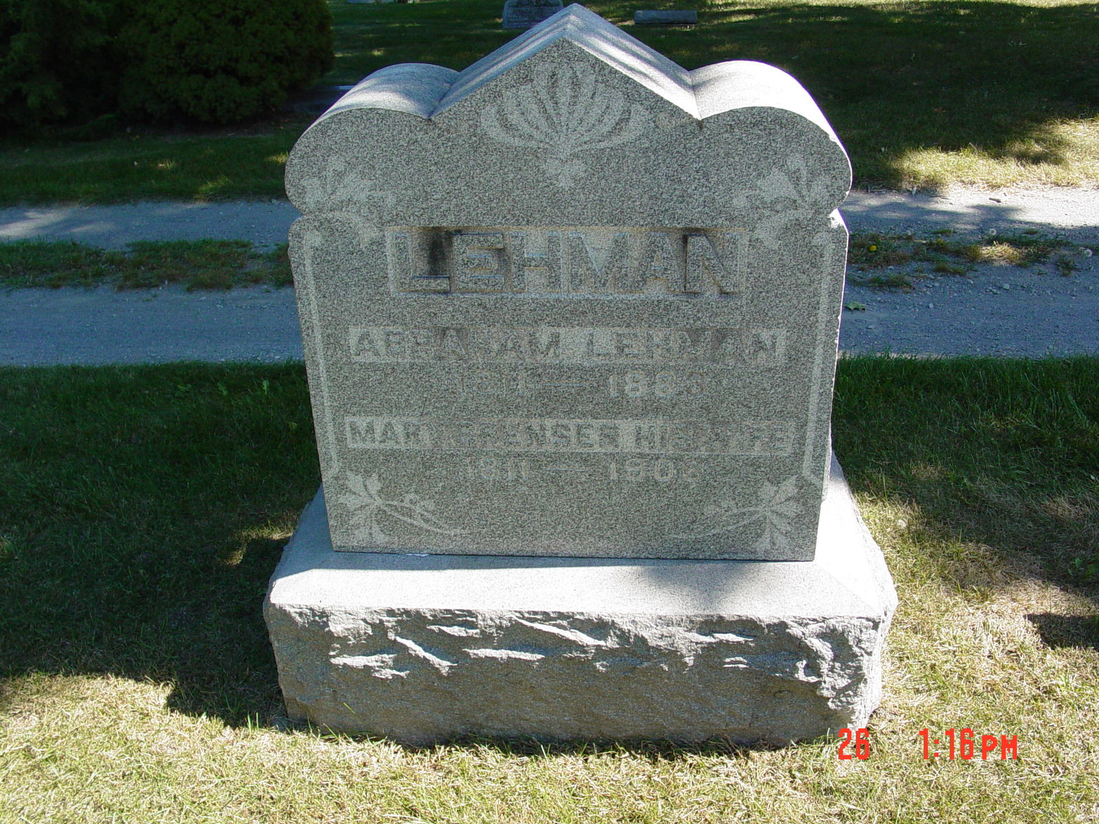 Portrait of Abraham Lehman