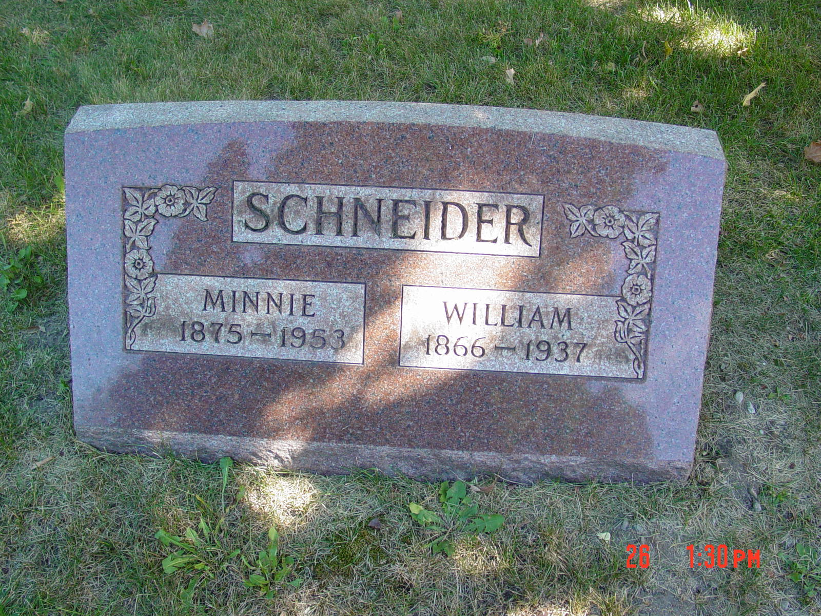 Portrait of Minnie Schneider