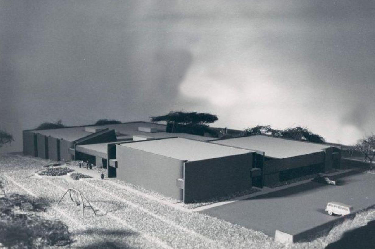 Model of Crofoot School - Pontiac