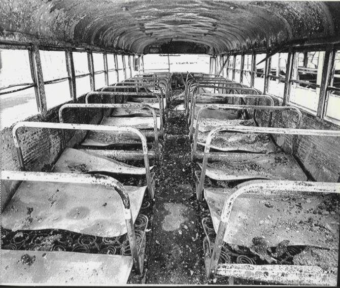 Burned Busses - Pontiac