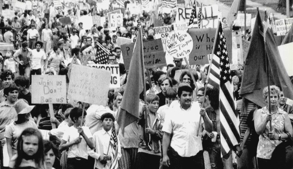 Bussing Protest - 1971