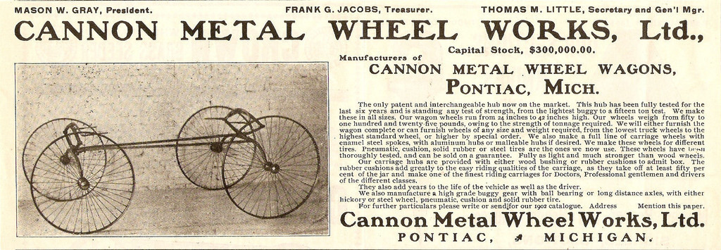 Cannon Metal Wheel Works - Pontiac