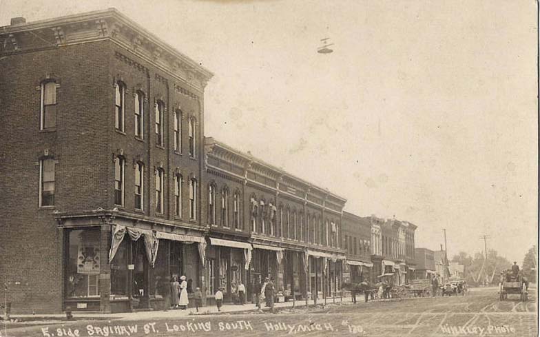 East Side of Saginaw St. - Holly