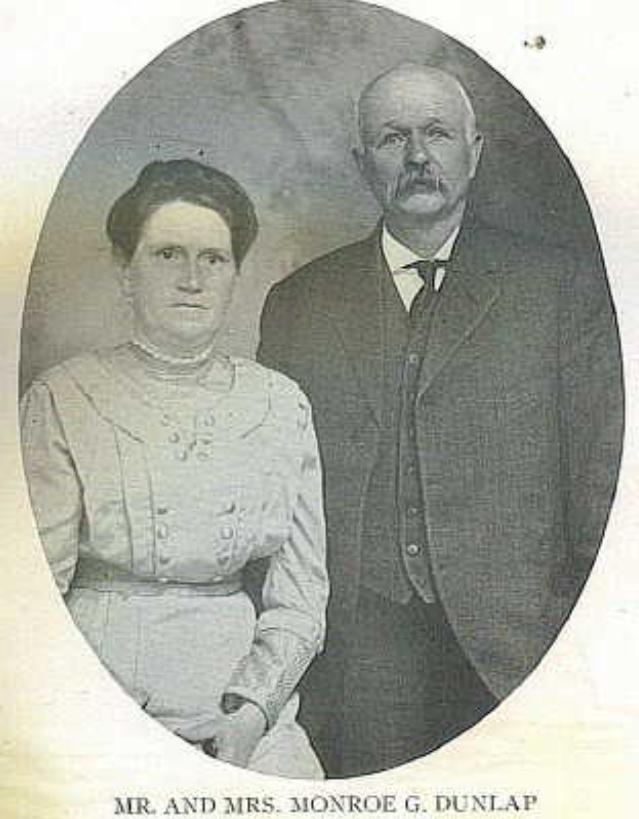 Portrait of Monroe George, Sr Dunlap