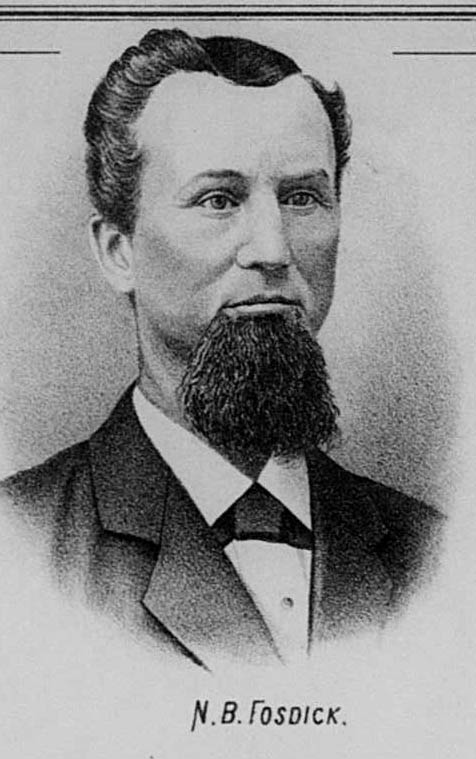 Portrait of Nelson B Fosdick