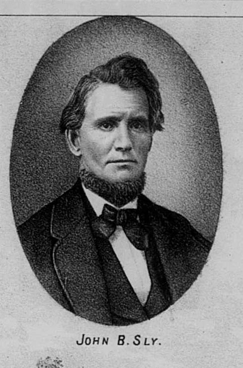 Portrait of John B Sly